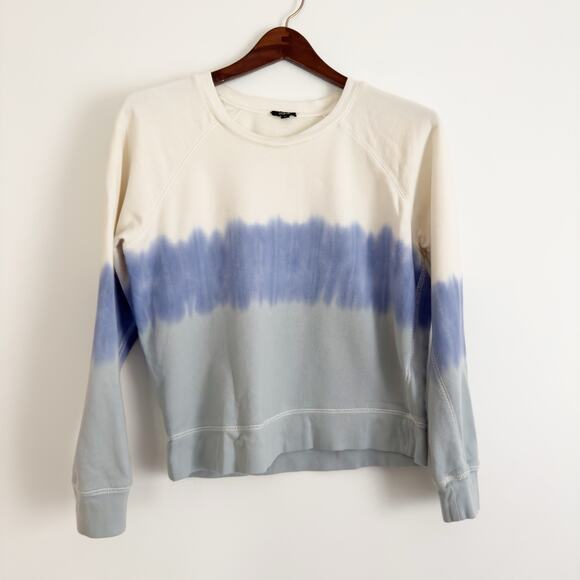 RAILS Theo Crewneck Sweatshirt Ocean Tie Dye XS - Picture 3 of 9